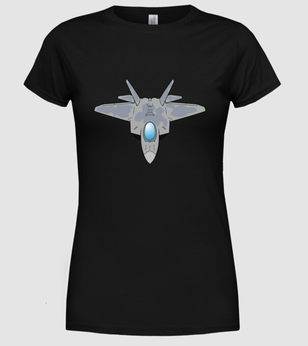 Avioane model negru pe tricou