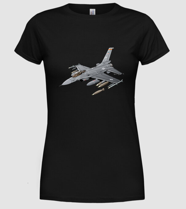 Avioane model negru pe tricou