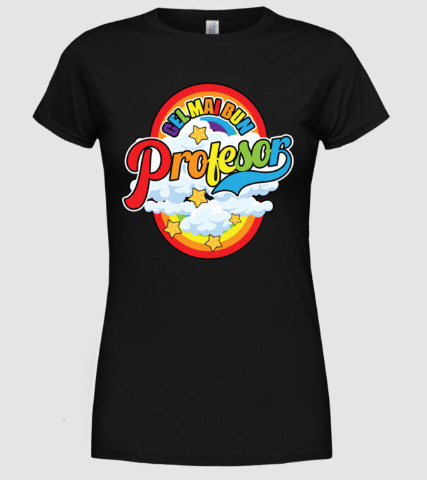 Cel mai bun Profesor model negru pe tricou