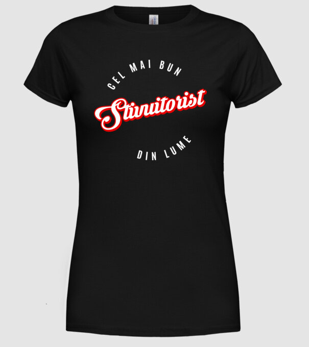 Cel mai bun STIVUITORIST din lume model negru pe tricou