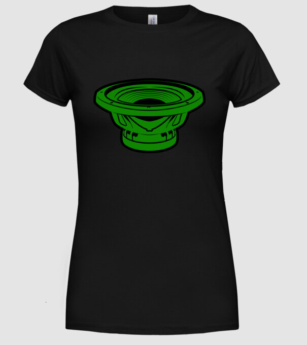 Difuzor model negru pe tricou