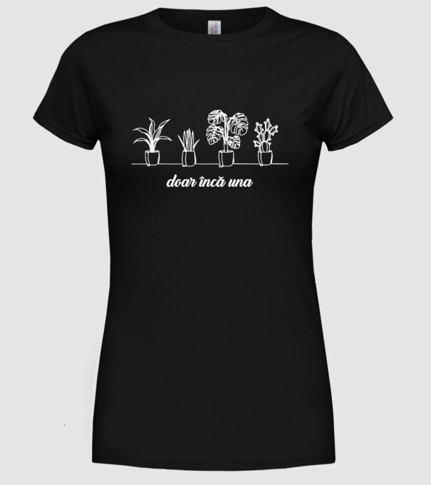 doar încă una  model negru pe tricou
