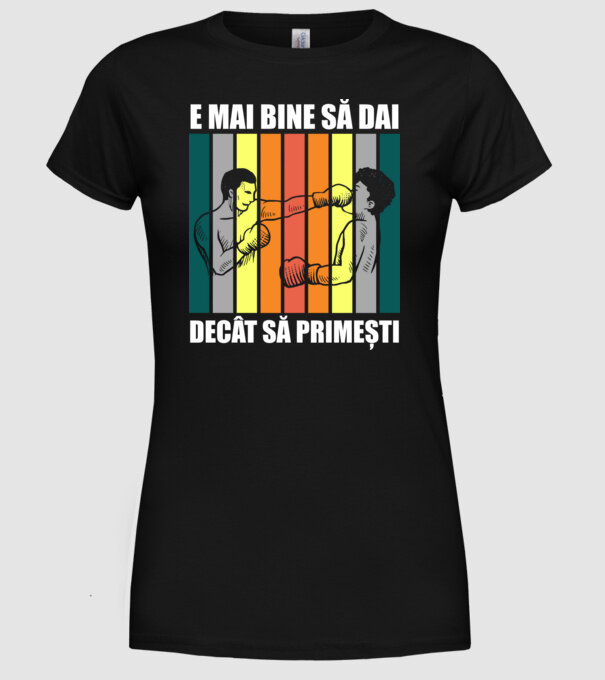E mai bine să dai decât să primești model negru pe tricou