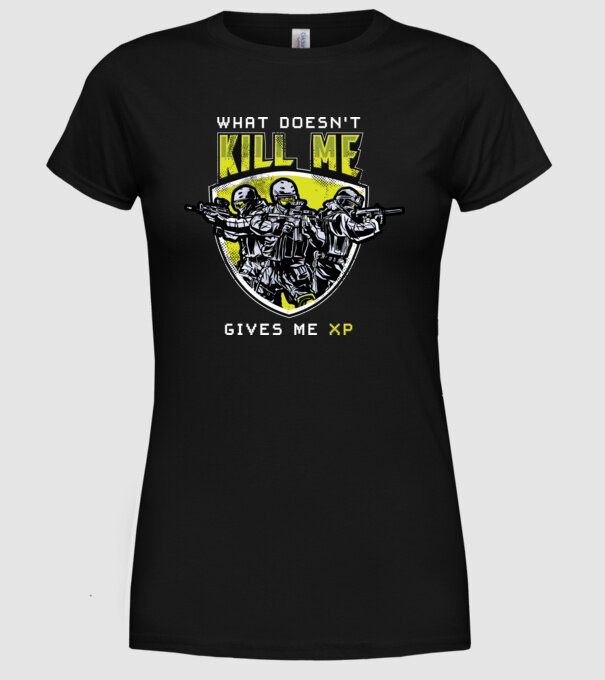 Gamer xp model negru pe tricou