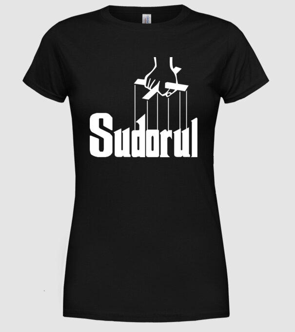 Sudorul model negru pe tricou