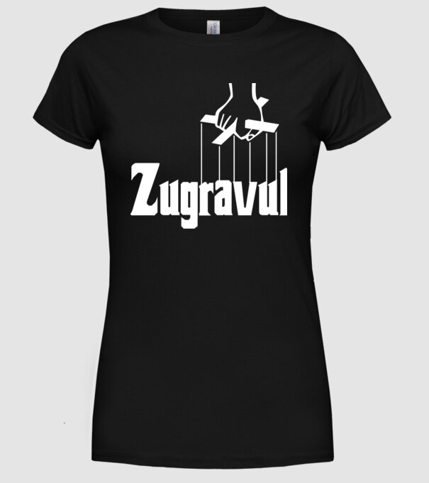 Zugravul model negru pe tricou