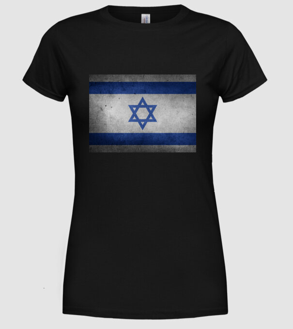 ISRAEL model negru pe tricou
