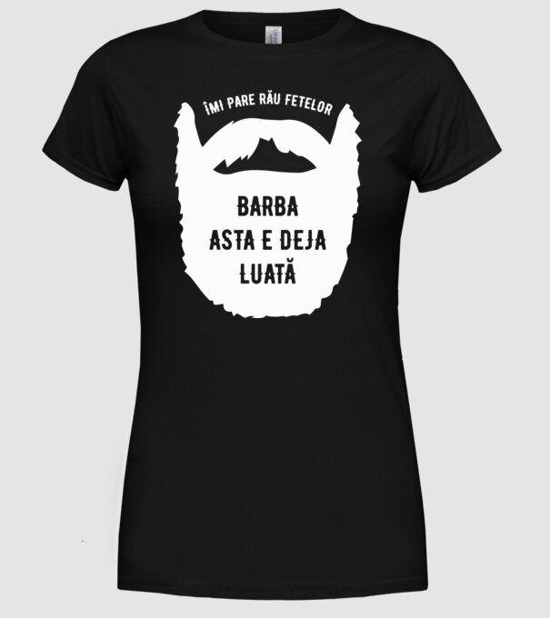 îmi pare rău fetelor, barba asta e deja luată model negru pe tricou