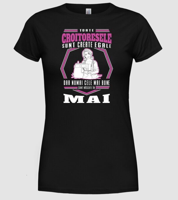 Toate croitoresele mai model negru pe tricou