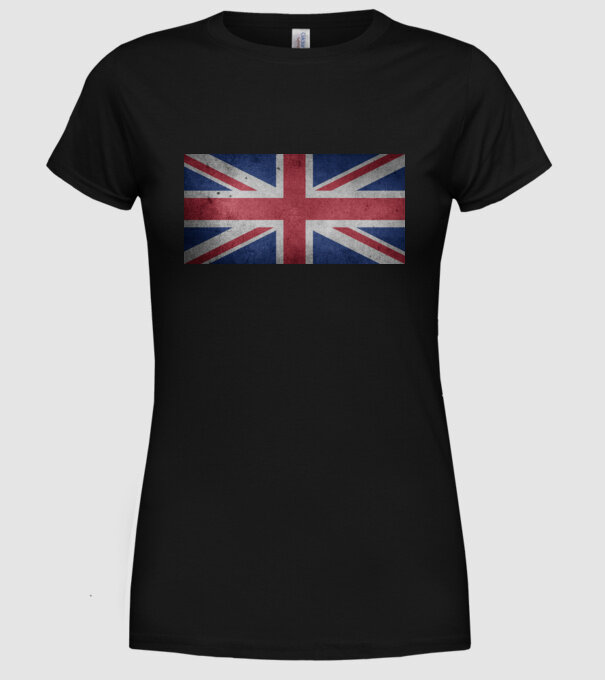 UNITED KINGDOM model negru pe tricou