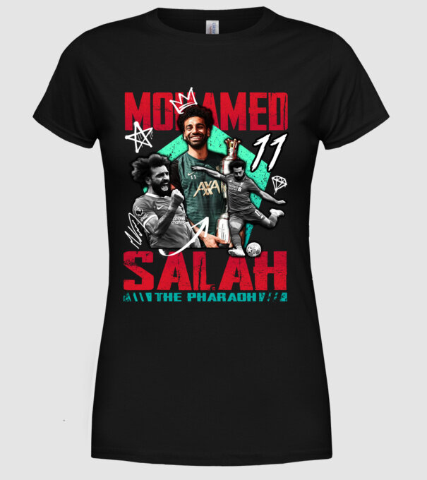 Salah tribute model negru pe tricou