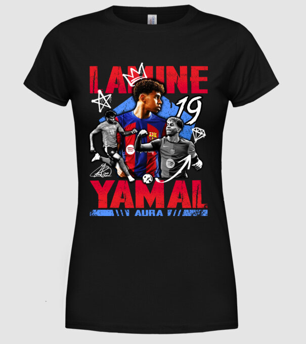 Yamal tribute model negru pe tricou