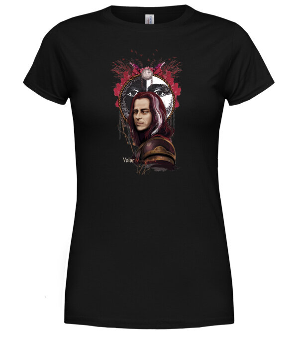  model  pe tricou