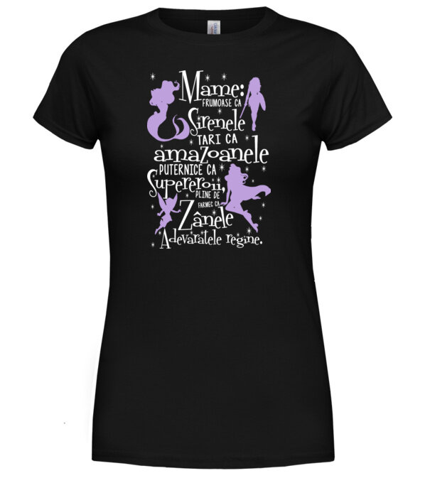  model  pe tricou