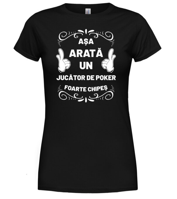  model  pe tricou