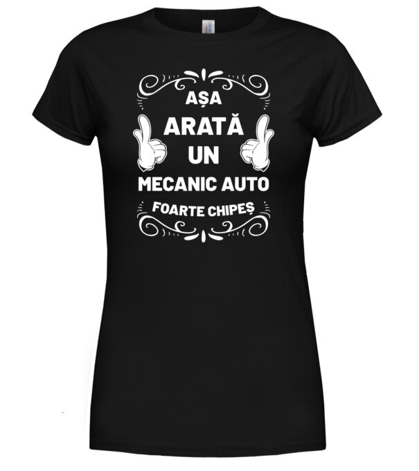  model  pe tricou