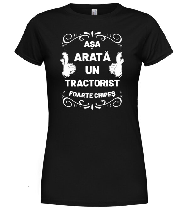  model  pe tricou