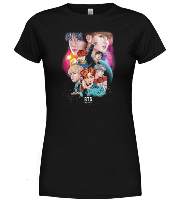  model  pe tricou