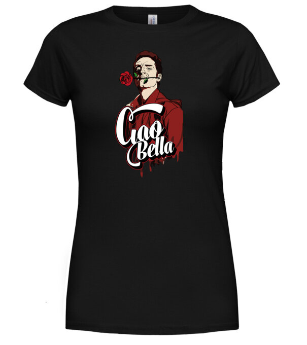  model  pe tricou