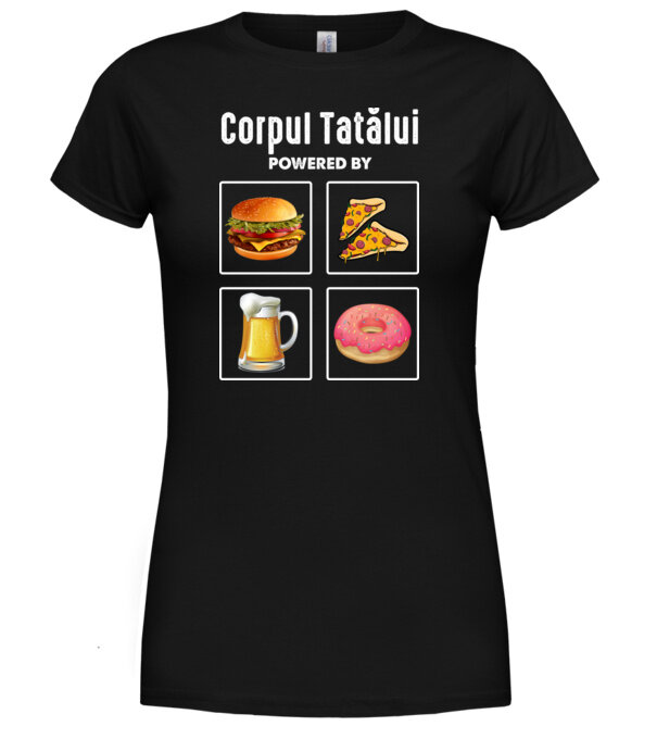  model  pe tricou