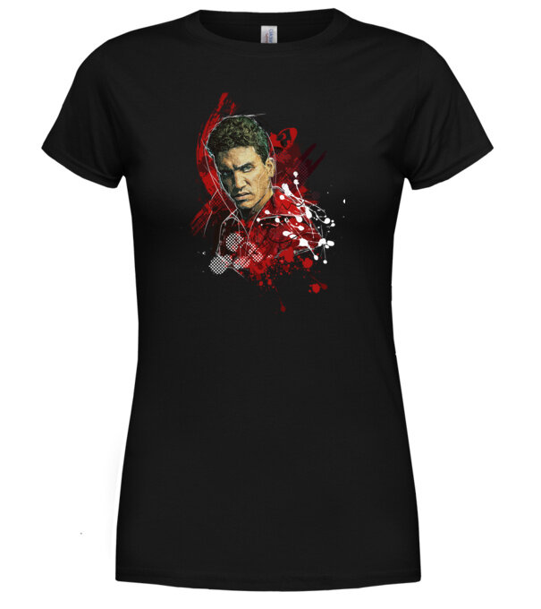  model  pe tricou