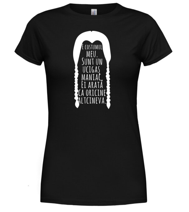  model  pe tricou