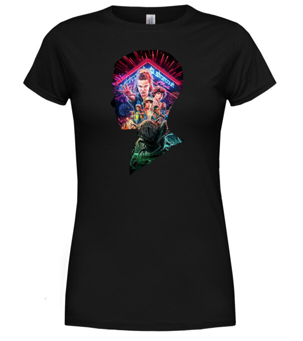  model  pe tricou