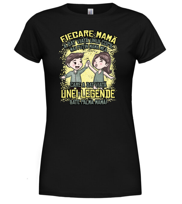  model  pe tricou