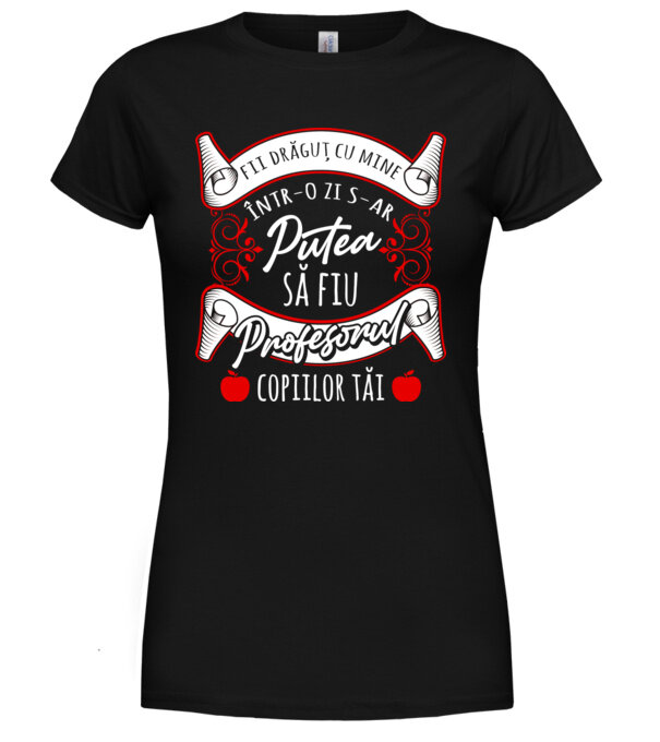  model  pe tricou