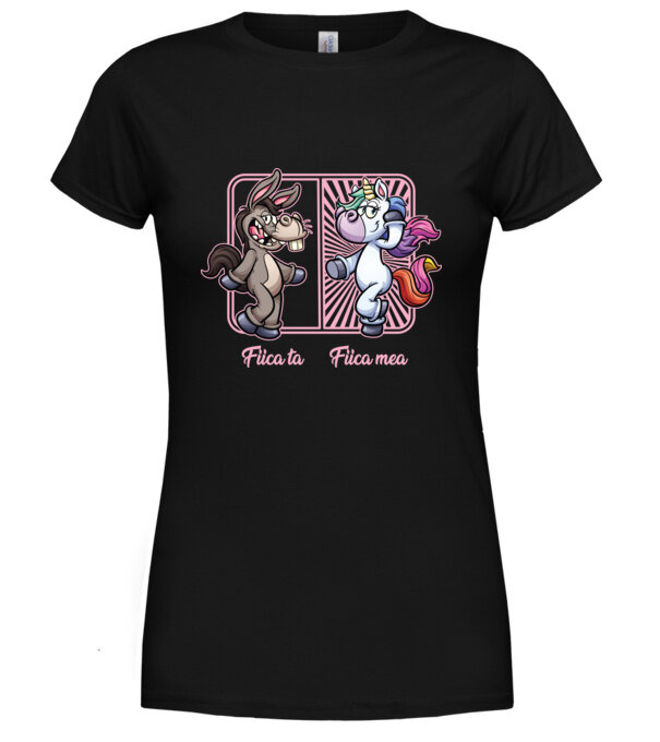  model  pe tricou