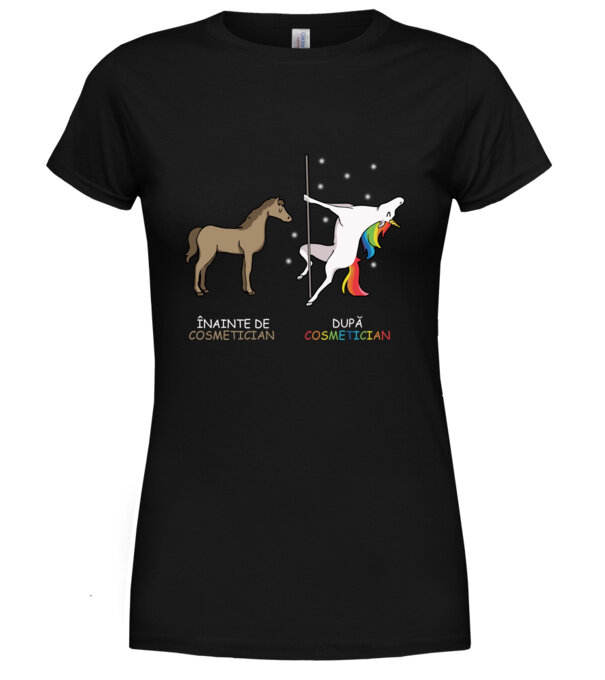  model  pe tricou