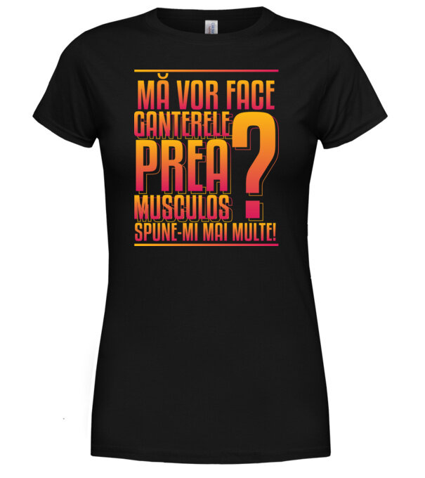  model  pe tricou