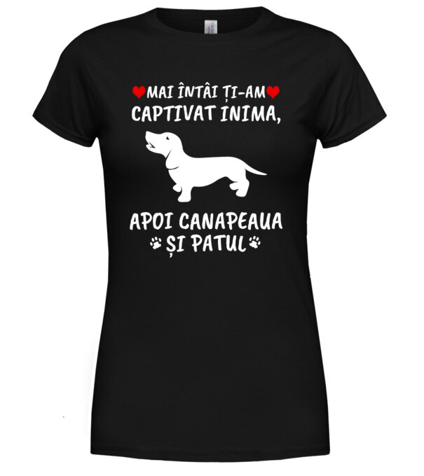  model  pe tricou