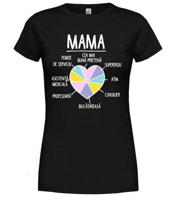  model  pe tricou