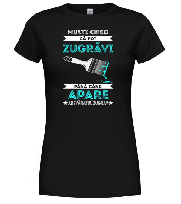  model  pe tricou