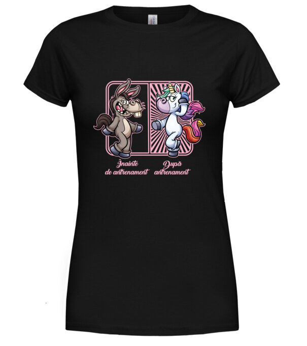  model  pe tricou