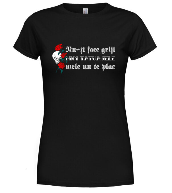  model  pe tricou