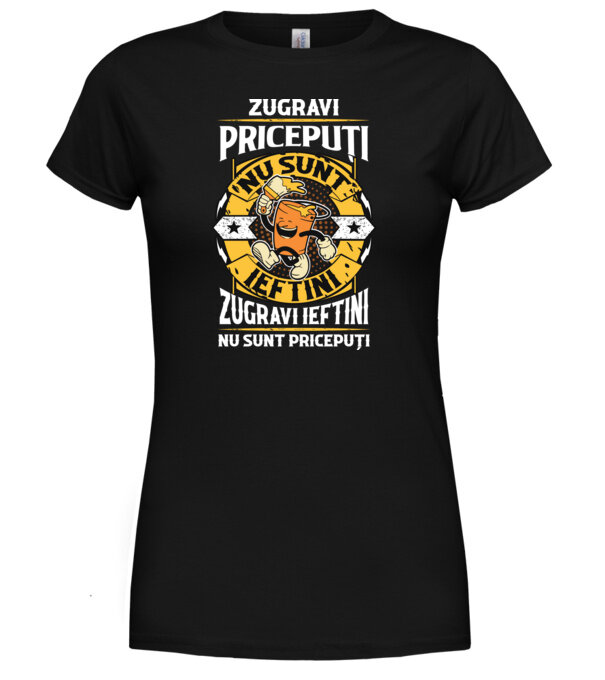  model  pe tricou