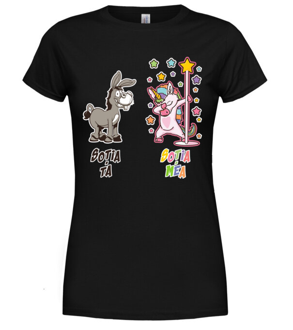  model  pe tricou