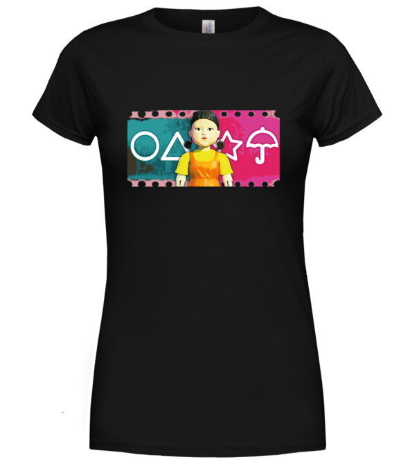  model  pe tricou