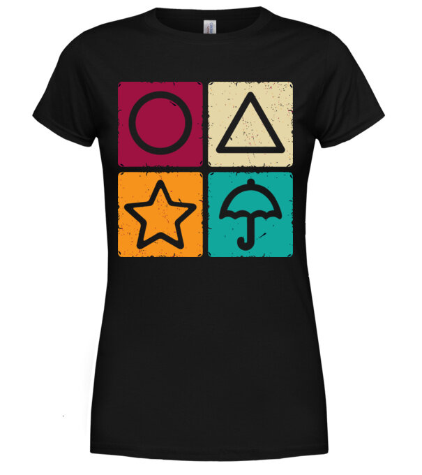  model  pe tricou