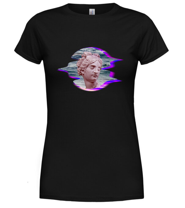 model  pe tricou