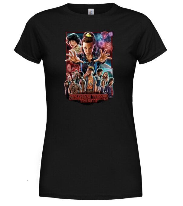  model  pe tricou