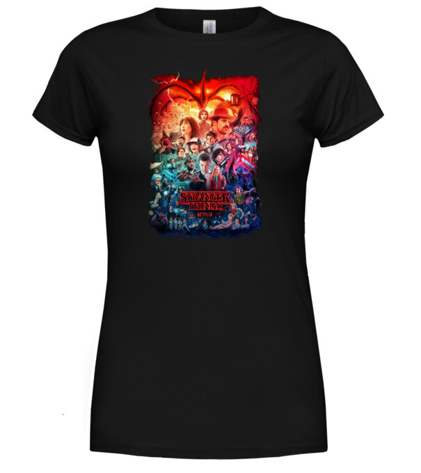  model  pe tricou