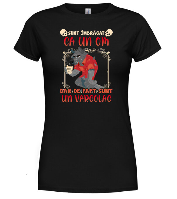  model  pe tricou