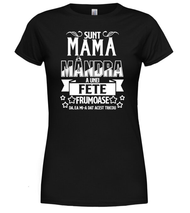  model  pe tricou
