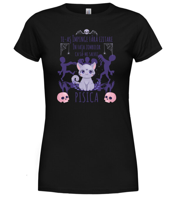  model  pe tricou