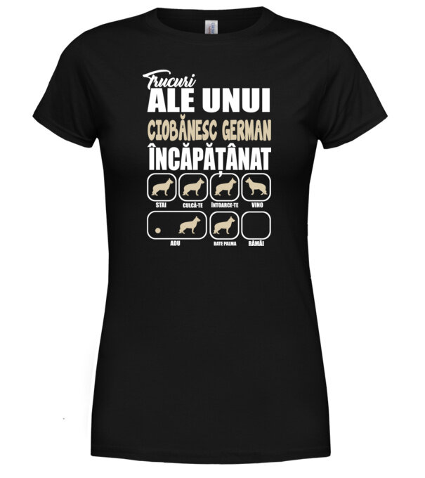  model  pe tricou