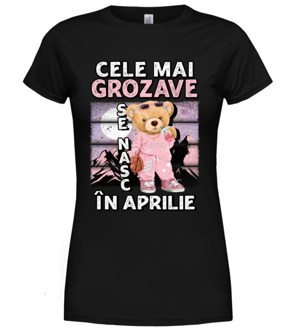  model  pe tricou