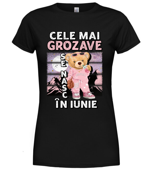  model  pe tricou